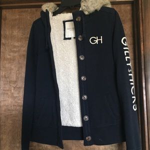 Gilly Hicks faux fur jacket